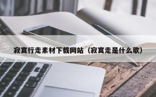 杞县寂寞行走素材下载网站（寂寞走是什么歌）